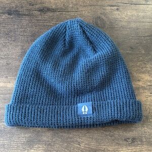 Bearded Goat Cozy Dark Blue Knit Beanie